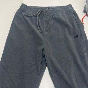 New Balance Men's Dark Gray Fleece Joggers